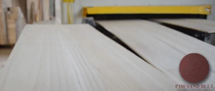 papeļu atvilktņu malu slīpēšana