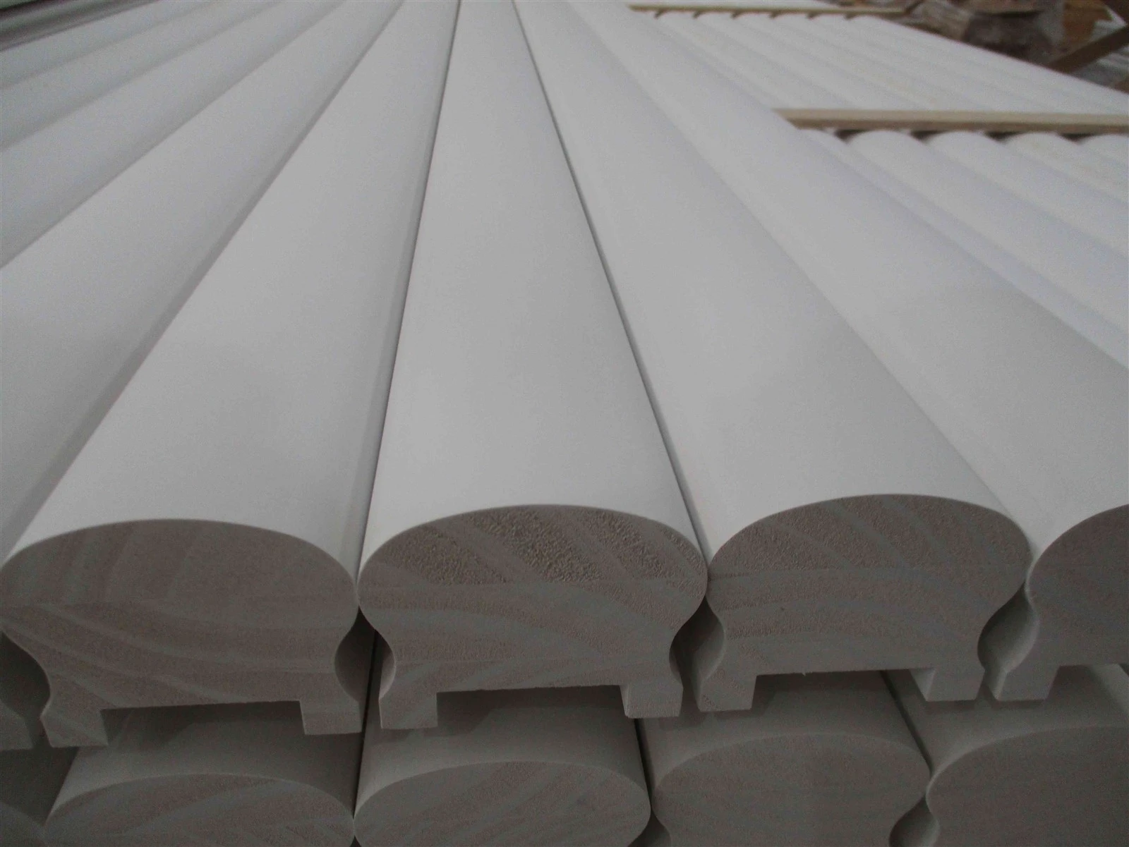 FJ Pine stair handrails