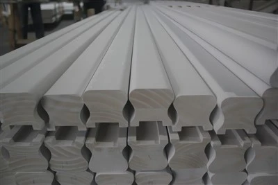 Koka kāpņu daļas Balusters Margas Stāvvadi Svārki Iekšējā un Ārējā virkne