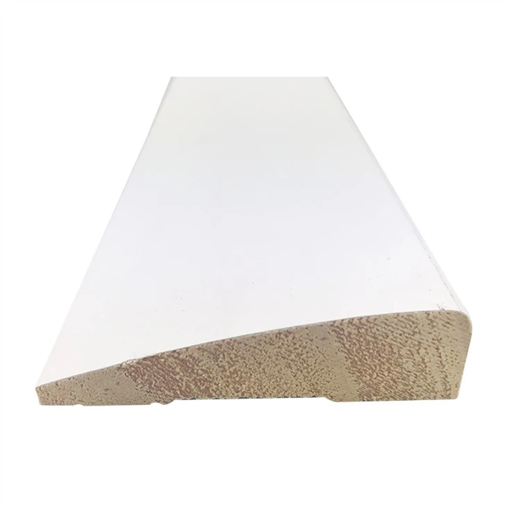High Quality Timber Plywood Primed Wooden Skirting Tirm Moulding
