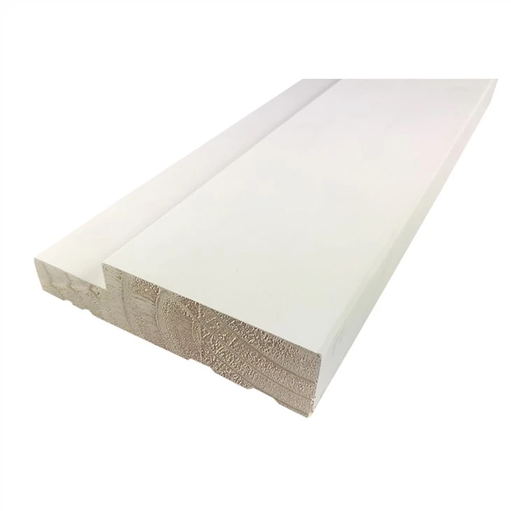 Primed Split Pine Exterior Main Door Frame With Primed Moulding Wooden Door Frame Price