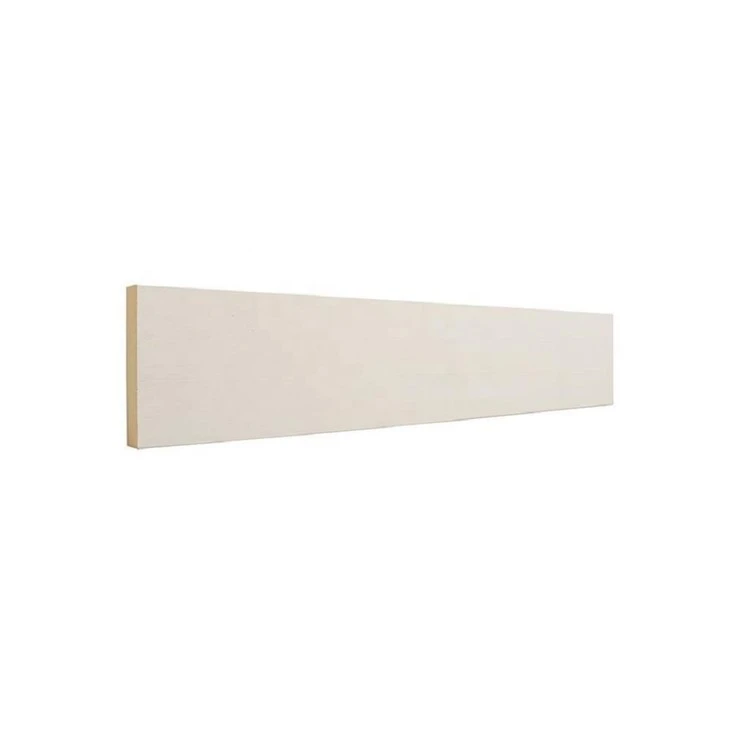 Balta gruntēta MDF grīdlīstes kvadrātveida plāksne S4S 1x4 1x6 1x8