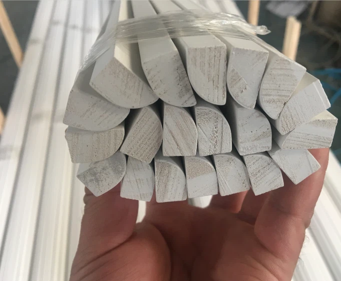 White Primed Shoe Molding